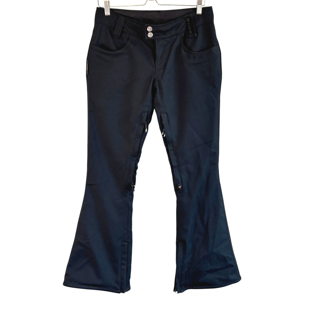 Holden Snowboard Pants Black Womens Size S Flare Leg Technical Winter Sport